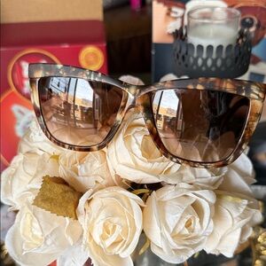 Charles Jourdan Paris Elegant Tortoiseshell Sunglasses Vintage